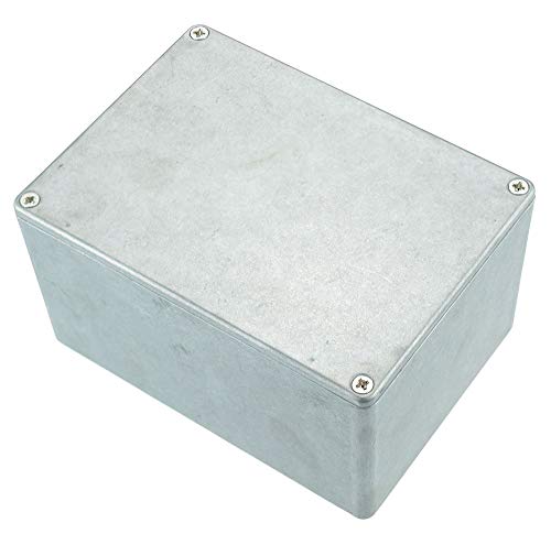 Hammond 1550K Natural Diecast Aluminium Enclosure 140 x 102 x 77mm