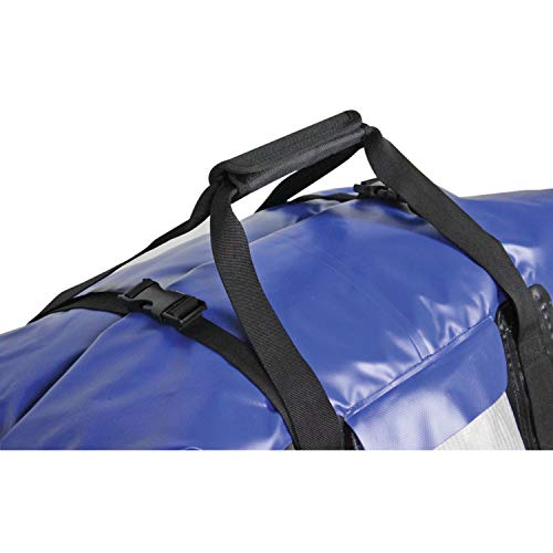 Extreme Max 3006.7342 Dry Tech Water-Resistant Roll-Top Duffel Bag - 70 Liter, Blue,Large