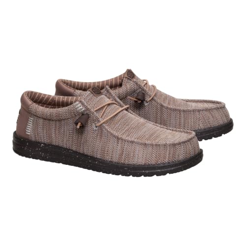 Image of HEYDUDE Men's Wally Stretch Sox Slip-On Loafer, Lightweight, Breathable, with Flex & Fold Outsole
