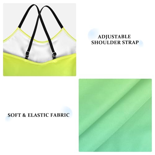 Blue Yellow Gradient Swimsuit for Girls Bathing Suit Summer Beach Swimwear One Piece Swimsuits3