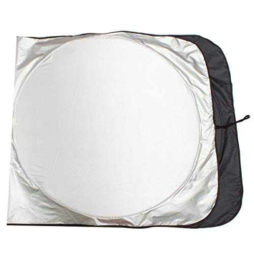 Protector solar para auto reflectante de 190x90cm para parabrisas de camion plegable 6