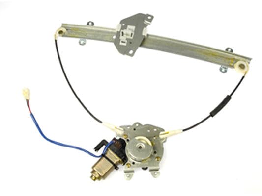 TRQ Right Power Window Regulator &amp; Motor Assembly Passenger Side Compatible with 1997-2002 Mitsubishi Mirage