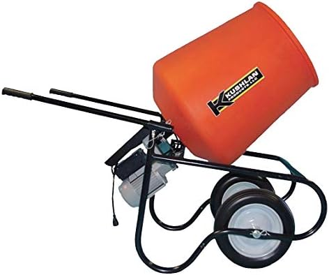 Wheelbarrow Mixer, 3.5 cu ft, 115V, 3/4HP
