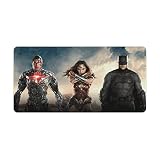 Tapis Souris The Dark Knight Batman Tapis Souris Jeu imprimé en 3D Gamers Bureau Extra Large Tapis Souris Base en Caoutchouc antidérapant Tapis Souris 30x60cm