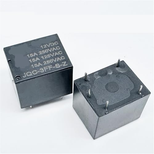 JQC-3FF-S-Z JQC-3FF-S-ZT 12V/24V/5VDC T73C-10A/15A Relay 5pins 1Pcs(JQC-3FF-S-Z 12VDC)