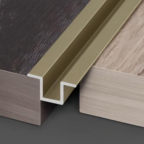 NuoNxuo ���؂�� �t���A�g���� �A���~������ �G�b�W�K�[�h �^�C���E�t���[�����O�E�J�[�y�b�g�p ���[���f�B���O�� ��13mm?27mm �ό� �h���� �d�グ���[�� �n��ǖʂ̔��������ӂƌŒ�y����150cm 2�{�Z�b�g�z(A,18*6mm)