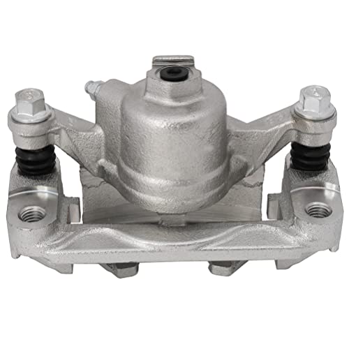 Image of SCITOO 18B4644 Rear Left Disc Brake Caliper With Bracket Silver | Fit For Buick,For Chevrolet,For Oldsmobile,For Pontiac Models - For Allure 2008-2009,For Century 2004-2005 1PC