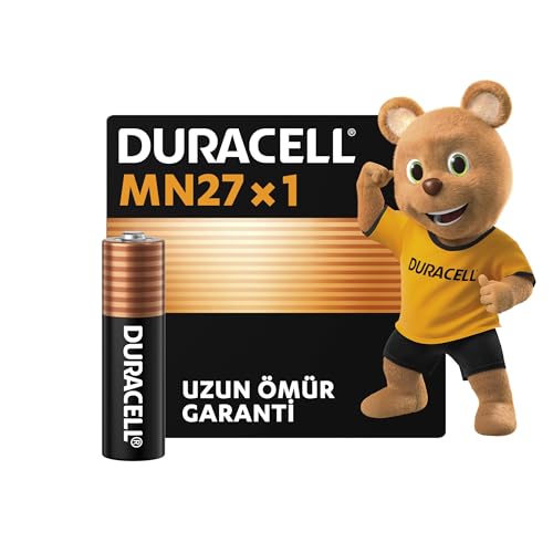 MN27 özel alkalin pil, 1'li paket, 12V, A27/L828