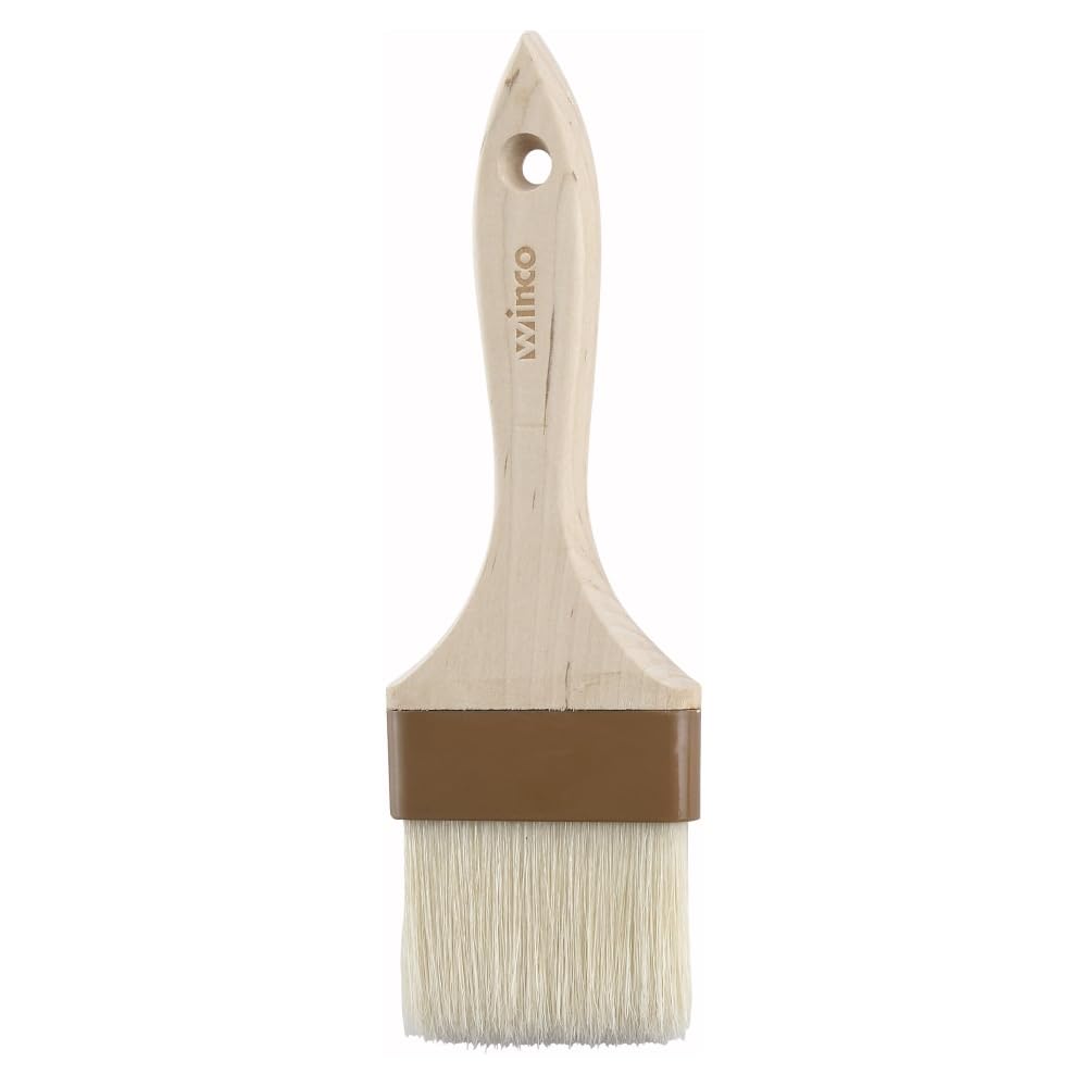 Winco 3" Boar Bristle Basting Brush