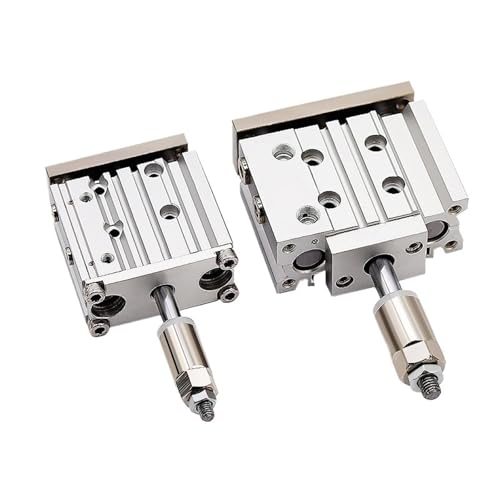 Cylindre pneumatique avec guide compact MGPM12 pour montage en espace restreint