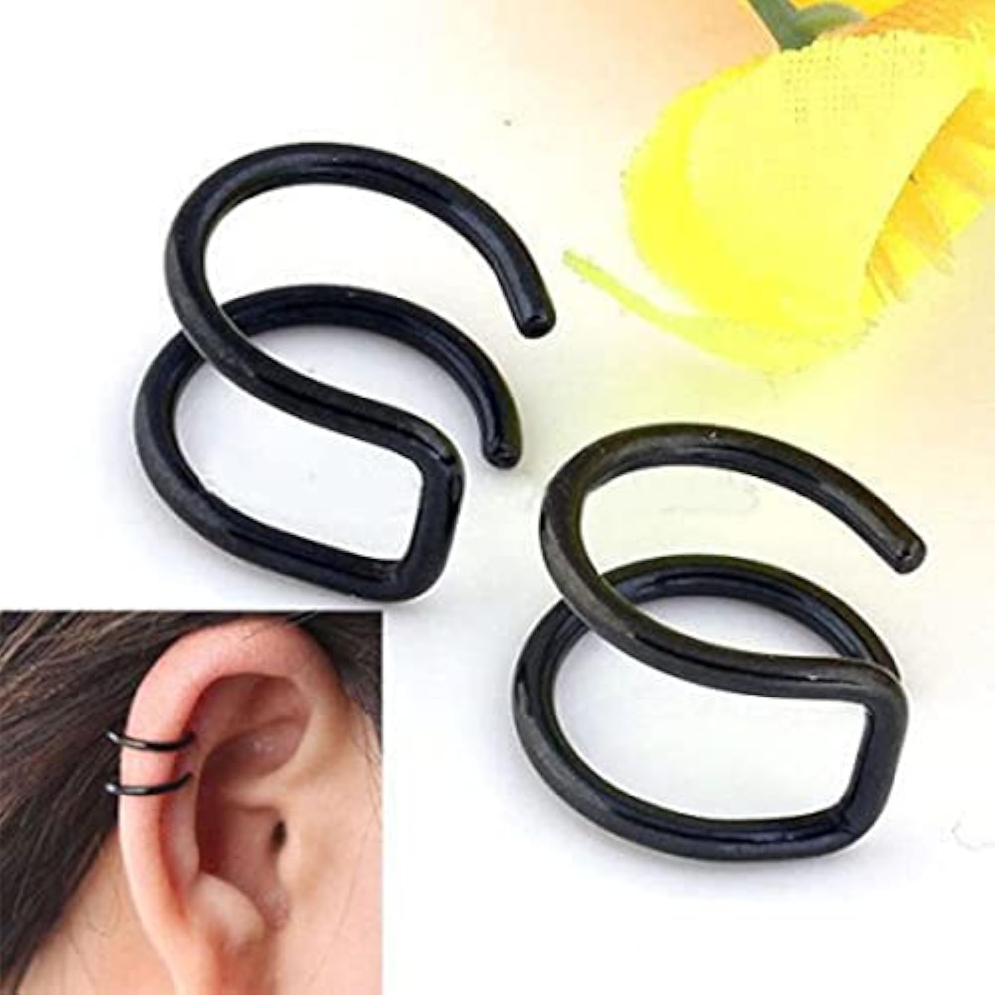 Plated Earcuffs Combo Set - Stylish Jewelry Accessories
