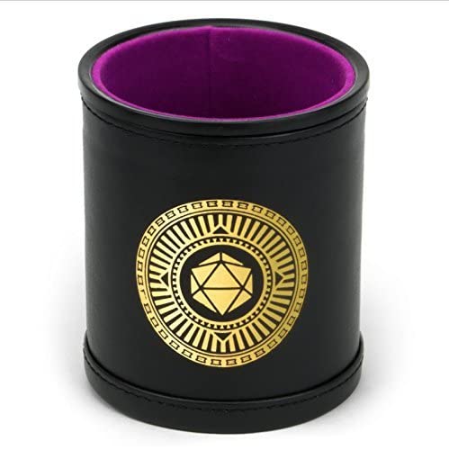 Wiz Dice Cup Of Wonder - 35 Polyhedral Dnd Dice & Dice Shaker Cup & Box For Storage (5 Set Of 7 Unique Colors) -Polyhedral Role Playing Dice In Unique Colors - Dnd Accessories For Ttrpg Dice Games #TOP4