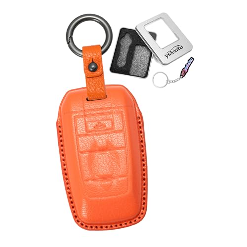 Coque de clé pour Rolls orange | L'accessoire chic pour vos trajets en Dawn et Cullinan