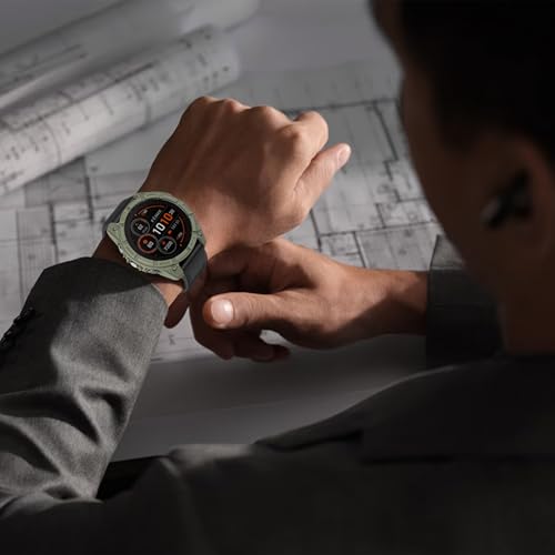 ISABAKE Etui ochronne do Fenix 8 Solar 51 mm, miękkie etui z TPU do smartwatcha Fenix 8 51 mm Solar