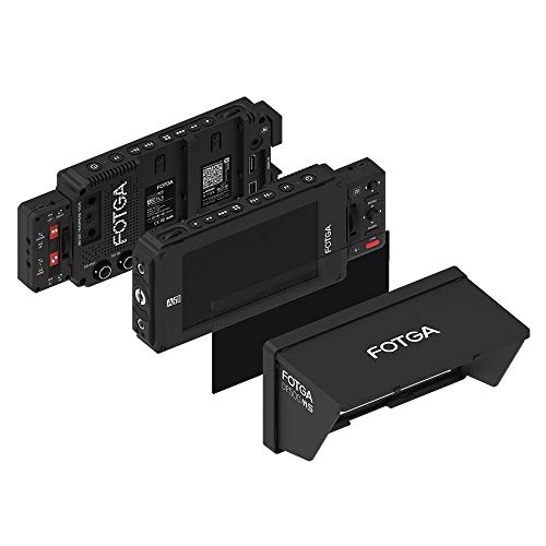 Image of Fotga A50TLS 5 inch DSLR Camera Touch Screen Video Field Monitor HD 1920x1080 3D LUT, 3G SD, Support 4K HDMI Input Output Dual NP-F550 F970 F570 F550 Battery Plate for Sony A6500 Panasonic GH5 Canon 5D