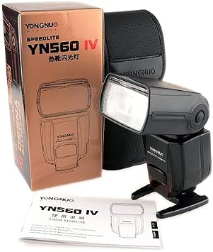 YONGNUO YN560 IV Wireless Flash Speedlite + YN560-TX II C LCD Flash Trigger Remote Controller for Canon