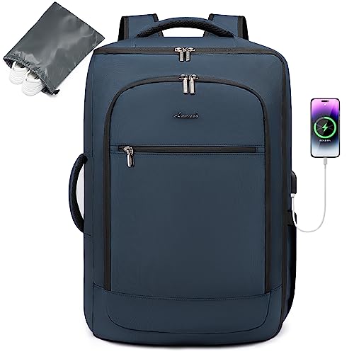 LOVEVOOK Garment Bags for Travel,Convertible Travel Backpack for Men with Shoe Bag,2 In 1 Hanging Suitcase Suit Bag Travel Bag,Carry On Luggage 22X14X9 Airline Approved