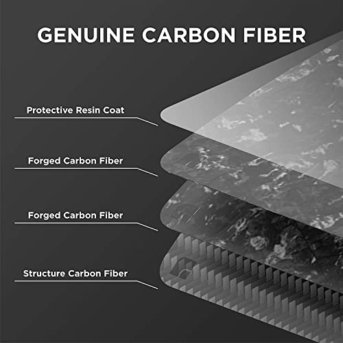 Foam Masters Genuine Carbon Fiber (Glossy) Case For Airpods Pro 2Nd Gen - Extreme Slim - Ultra Protection #TOP4