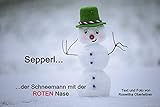  Sepperl der Schneemann mit der roten Nase (German Edition)