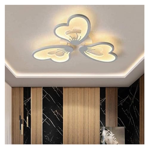 Lustre LED plafond dimmable avec télécommande pour varier l'éclairage de votre salon