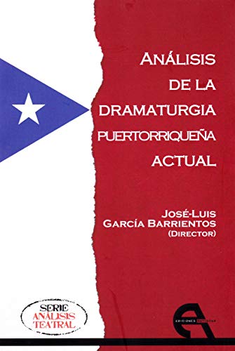 Portada de Análisis de la dramaturgia puertorriqueña actual