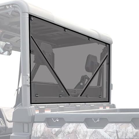 MDPROMCP UFORCE 1000 Rear Window, UFORCE 1000 Accessories Back Windshield Compatible with CFMOTO UFORCE 1000 2019 2020 2021 2022 2023 UFORCE 1000 Windshield Cover