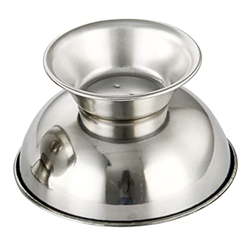 HAPINARY Shaving Cream Bowl Footed Shaving Bowl Men's Shave Soap Barber Supplies