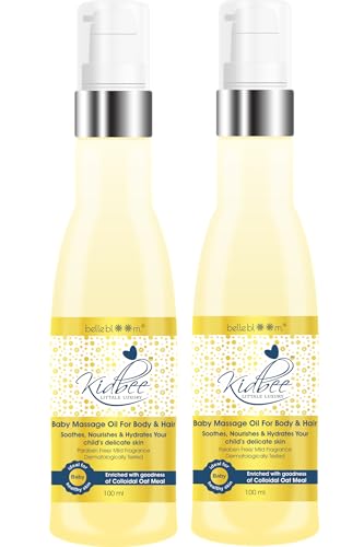 Image of Kidbee Baby massage Oil | For Body & Hair (2, 100 ml)