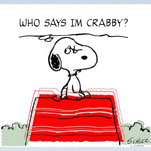 CafePress Crabby Snoopy Baby Blanket, Super Soft Newborn Swaddle2