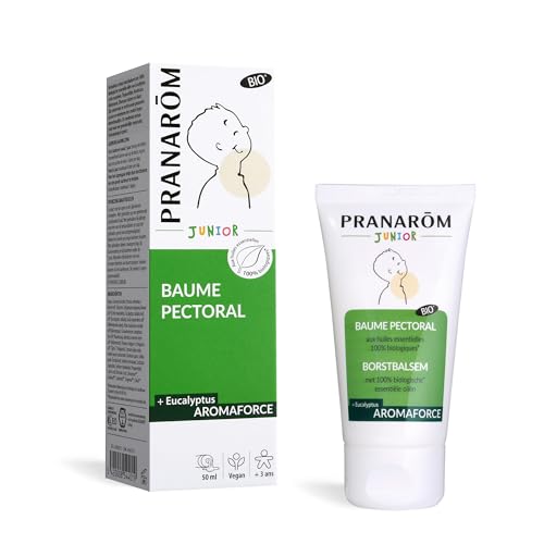 PranarĂ´m Aromaforce Junior Baume Pectoral Eucalyptus 50 ml