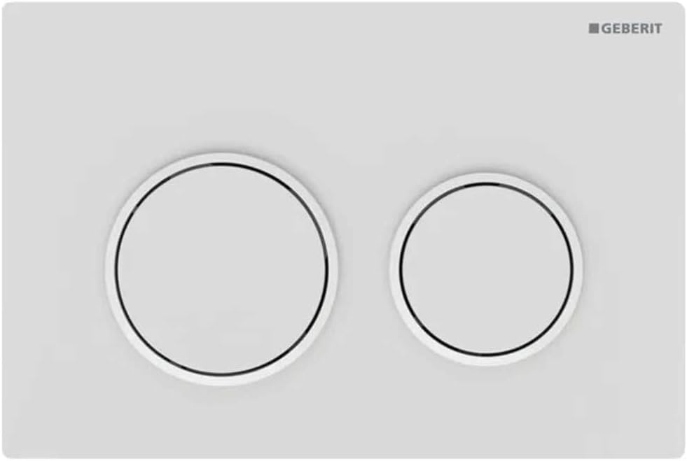 Geberit: 115.085.16.1 - act pl Omega20 dual pl mattbl/bl/mattbl