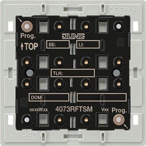 Interrupteur mural JUNG 4073 RF TSM gris pour simplifier la gestion des lumières