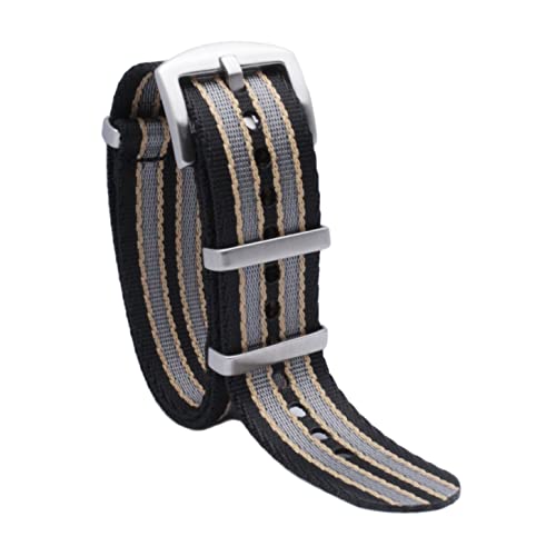 Image of WAMD Seat Belt NATO Watch Straps /Bands - 18mm,20mm,22mm and 24mm Nylon Watch Straps for Watches - Multicolour Options