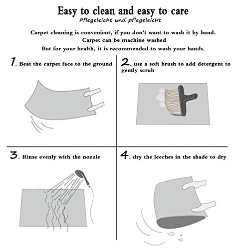 Speelkleed Baby, Yogamat, Baby Kruipend Tapijt Geschikt voor Slaapkamer Woonkamer Woonkamer Gym Yoga 62 * 78 (inch) - Afbeelding 3