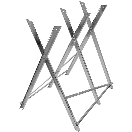 Valex Cavalletto Taglialegna Pieghevole, 150kg Portata