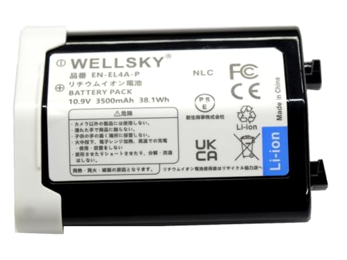 Amazon | WELLSKY EN-EL4a EN-EL4 [ パナソニックセル ] 互換