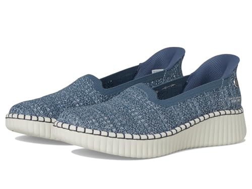 新作入荷，限定セール 「SKECHERS」 スリッポン 26.0cm ネイビー メンズ