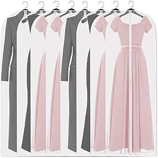 Adalite Hanging Garment Bag Lightweight Moth-Proof Breathable Clear Suit Bags Full Zipper 8