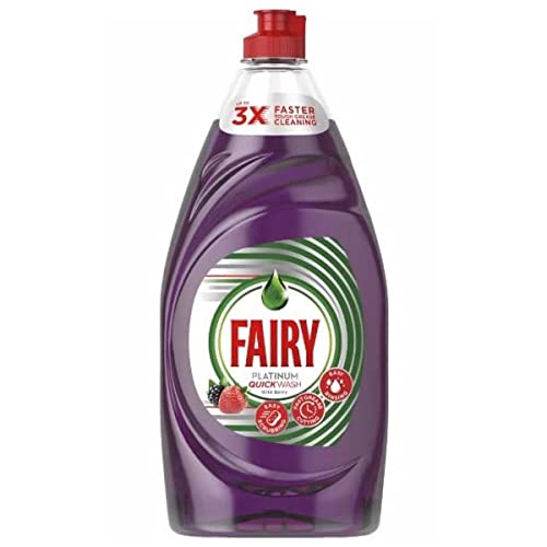 Fairy - Fairy HDW Platinum Quick Wash Wild Berry Dishwashing Liquid - 820ml