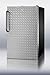 2.8 cu. ft. 20 In Freezer in Black w/ Diamond Plate Door & Lock by Summit FS408BLDPL