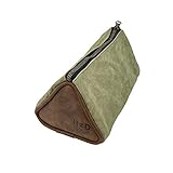 Hide & Drink Durable Travel Dopp Kit For Toiletries Handmade by Waxed Canvas