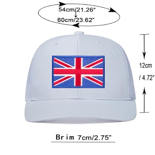 Image of Baseball Cap for Men Women, Men's Athletic Baseball Fitted Cap Classic Adjustable Plain Hat Quick Dry Trucker Hats