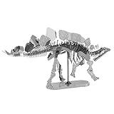 Fascinations Metal Earth Stegosaurus Skeleton 3D Metal Model Kit