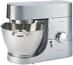 Kenwood KMC011 Kitchen Machine 750W Stainless Steel Stand Mixer with 3 Stainless Steel Bowl Tools