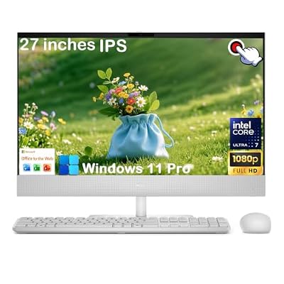 Dell 27 All in One Desktop Touchscreen Intel Core Ultra 7 32GB RAM 2TB SSD