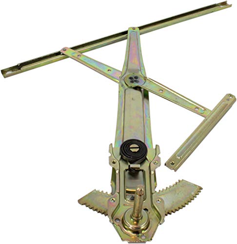 Evan Fischer Manual Window Regulator Set Of 2 Compatible With 1996-2000 Honda Civic Front, Driver And Passenger Side Manual Crank Type - Ho1351138, Ho1350138 #TOP1