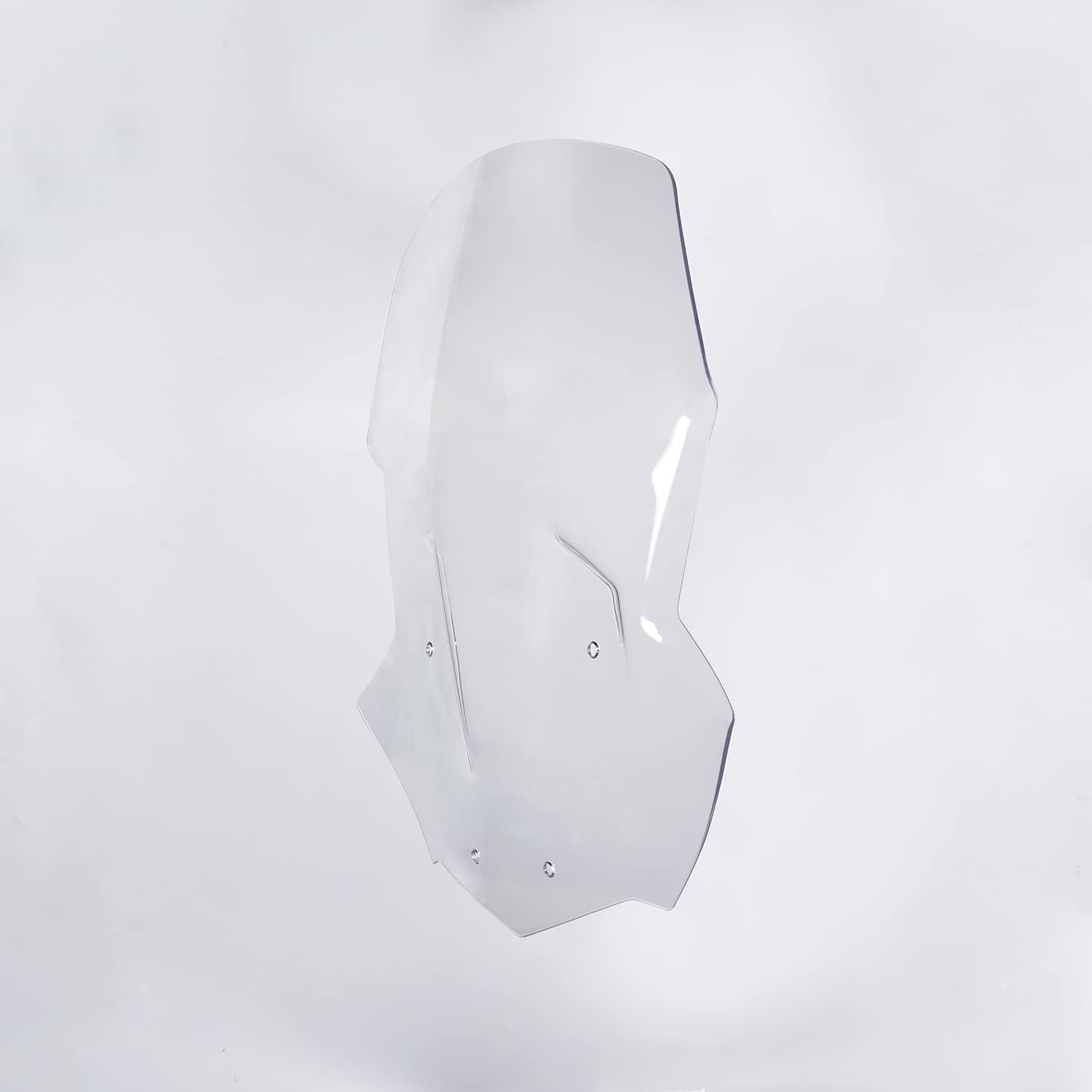 Motorcycle Large Windshield Windscreen Front Fairing Double Bubble Wind Shield Screen Deflector Air Flow Compatible with T.riumph Tiger 800 XC/XR/XRX/XRT/XCX/XCA 2018 2019 2020 2021 (Clear)