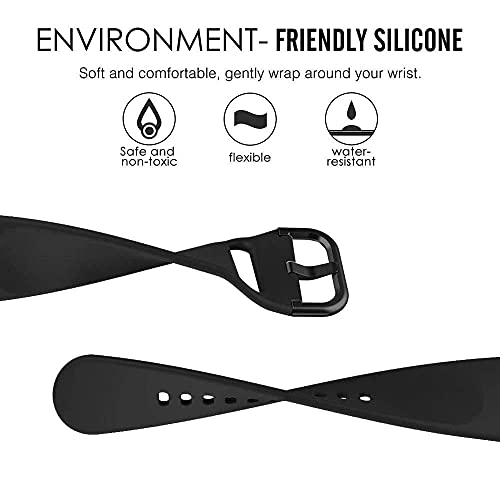 SUGARJAR Strap For ID205L,19mm Silicone Band for Veryfitpro,LETSCOM,Yamay fitness,Letsfit,LIFEBEE,GRV,Willful,Popglory,Blackview,TEMINICE,ID205S ID205G ID215G ID216 SW020 SW023 WF021 WF025 Uwatch3 - Image 5