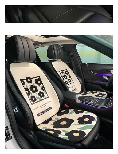 Coussin de siège de voiture en peluche respirante et douce pour une protection universelle d'hiver - 4