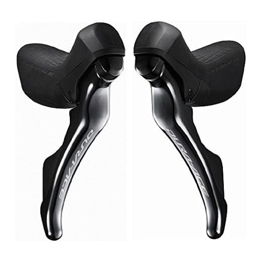 SHIMANO STI Lever Dura Ace R9100 mech 11spd dbl PR